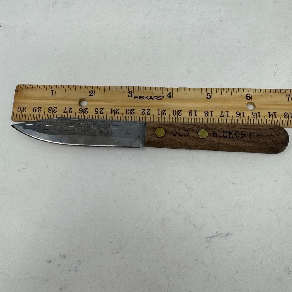 Old Hickory Ontario Knife Co‎ 3 Piece Set Slicing Utility Paring Made in USA